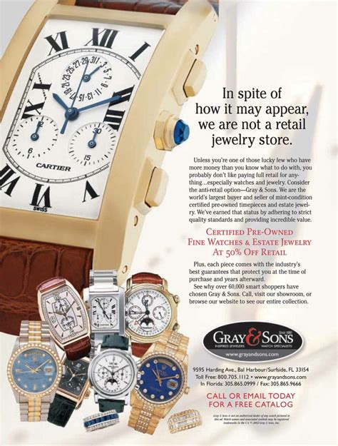 GRAY & SONS JEWELERS .